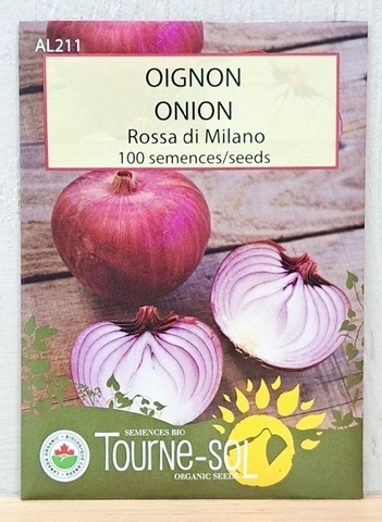 SEEDS - Onion Rossa di Milano (Tourne-sol)